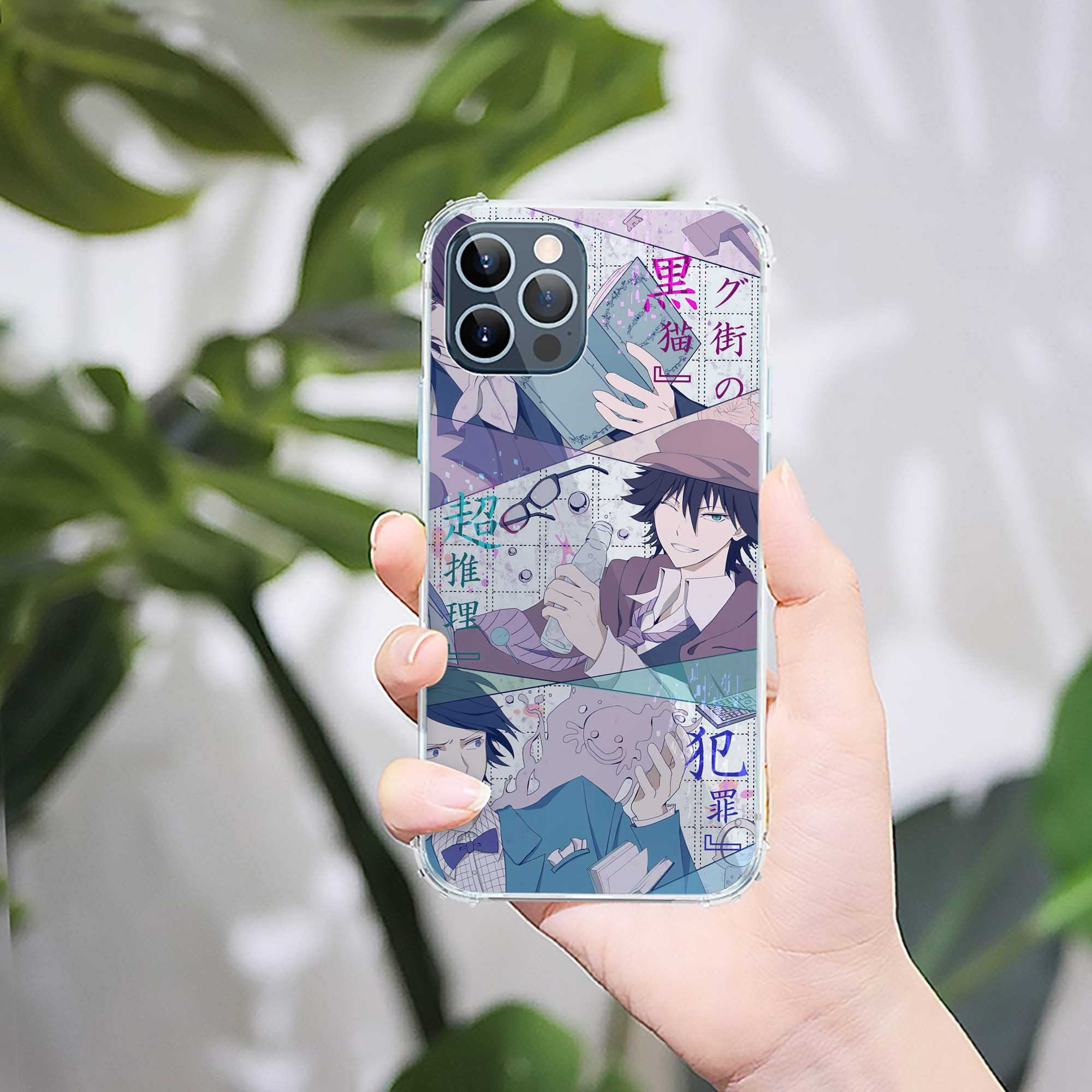 （画像用） 文豪ストレイドッグス Bungo Stray Dogs 【iPhone 12シリーズ対応】透明スマホケース（クリアソフトケース）